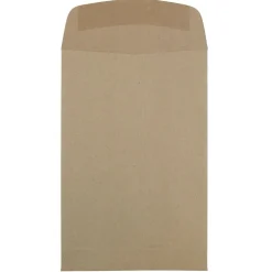 JAM Paper 6 x 9 Open End Kraft Catalog Envelopes, Brown Kraft Paper Bag, 50/Pack (51286524i)