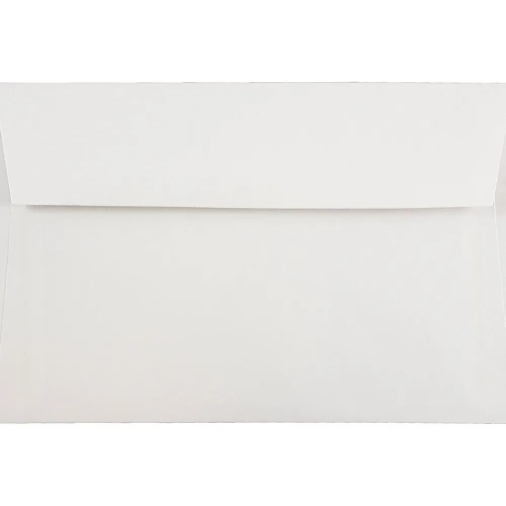Clearance JAM Paper A9 Invitation Envelope, 5 3/4" x 8 3/4", White, 100/Pack (4023213C)