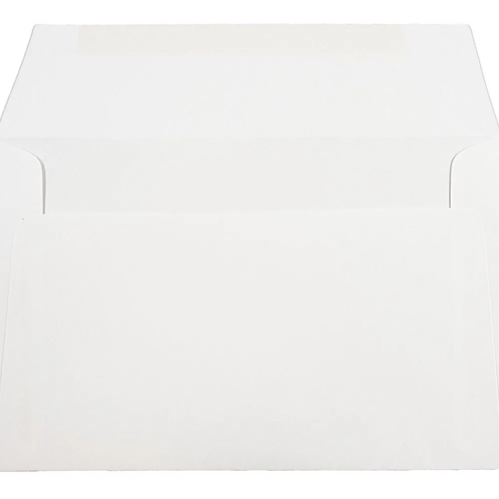 Clearance JAM Paper A9 Invitation Envelope, 5 3/4" x 8 3/4", White, 100/Pack (4023213C)