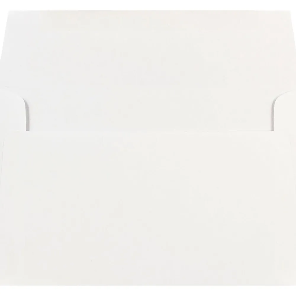 Clearance JAM Paper A9 Invitation Envelopes, 5.75 x 8.75, White, 25/Pack (4023213)