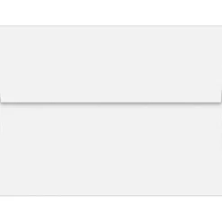 Clearance JAM Paper A7 Self Seal Invitation Envelopes, 5 1/4" x 7 1/4", White, 250/Pack (4980-201-250)