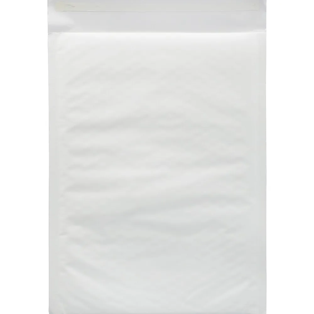 Best JAM Paper Bubble Lite Padded Mailers, Size 4, 9 1/2" x 13", White Kraft, 25/Pack (2792255I)