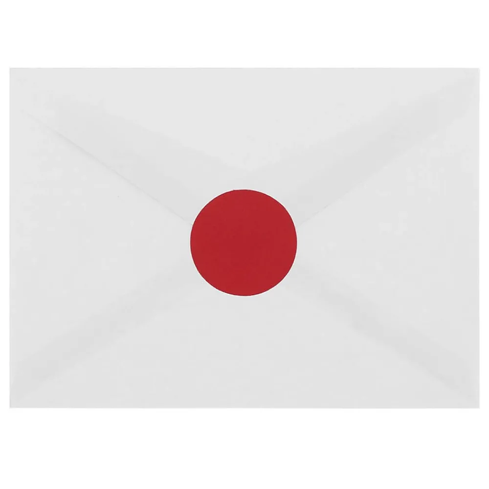 Outlet JAM Paper Circle Round Label Sticker Seals, 1" Diameter, Red, 24 Labels/Sheet, 5 Sheets/Pack (3147612194)