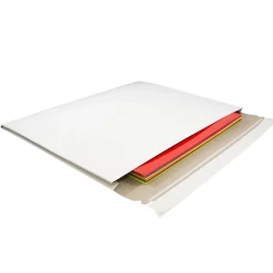 New JAM Paper ® Expandable Photo Mailer Envelopes with Self-Adhesive Closure, 15 x 12.5 x 1, White, 6 Rigid Mailers/Pack (38906707B)