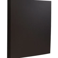 Card Stock*JAM Paper Extra Heavyweight 130 lb. Cardstock Paper, 8.5" x 11", Black, 25 Sheets/Pack (296731638)