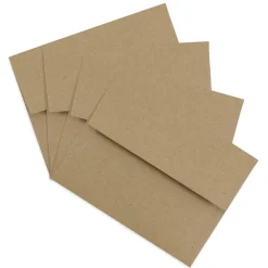 Outlet JAM Paper Kraft A2 Invitation Envelopes, 4.375 x 5.75, Brown Kraft Paper Bag, 50/Pack (LEKR600I)