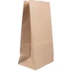 Lunch Totes & Water Bottles|JAM Paper Kraft Lunch Bags, 11" x 6" x 3.5", Brown, 25/Pack (692KRBR)