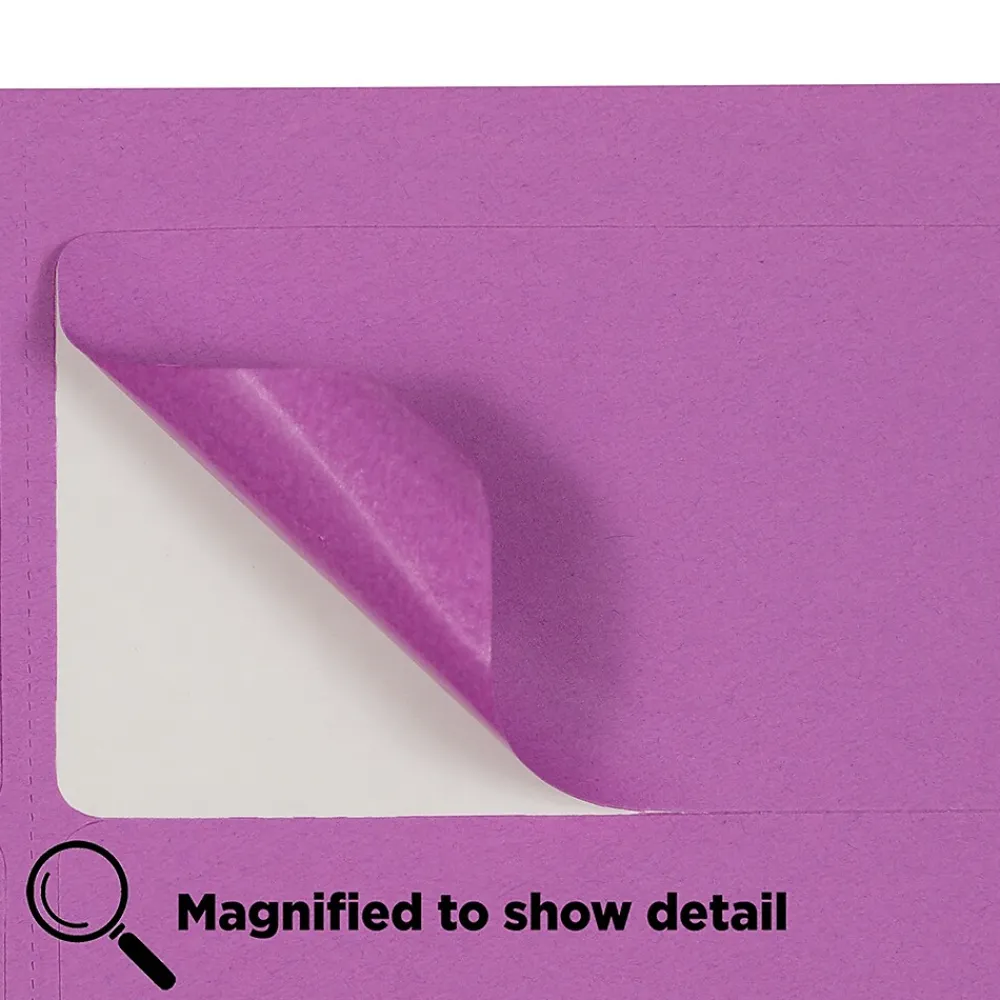 Hot JAM Paper Laser/Inkjet Shipping Address Labels, 2" x 4", , 10 Labels/Sheet, 12 Sheets/Pack (302725790) Violet Purple