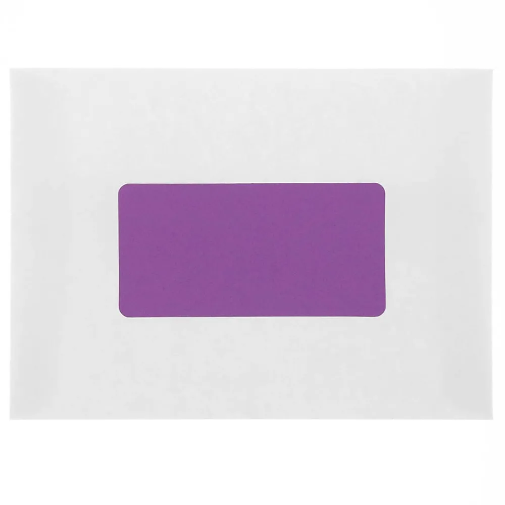 Hot JAM Paper Laser/Inkjet Shipping Address Labels, 2" x 4", , 10 Labels/Sheet, 12 Sheets/Pack (302725790) Violet Purple