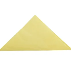 JAM Paper Lunch Napkin, 2-ply, Light Yellow, 50 Napkins/Pack (62556207LYE)