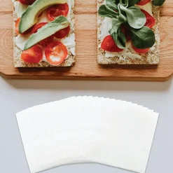 JAM Paper Medium Lunch Napkins, White, 600/Box (6255620732b)