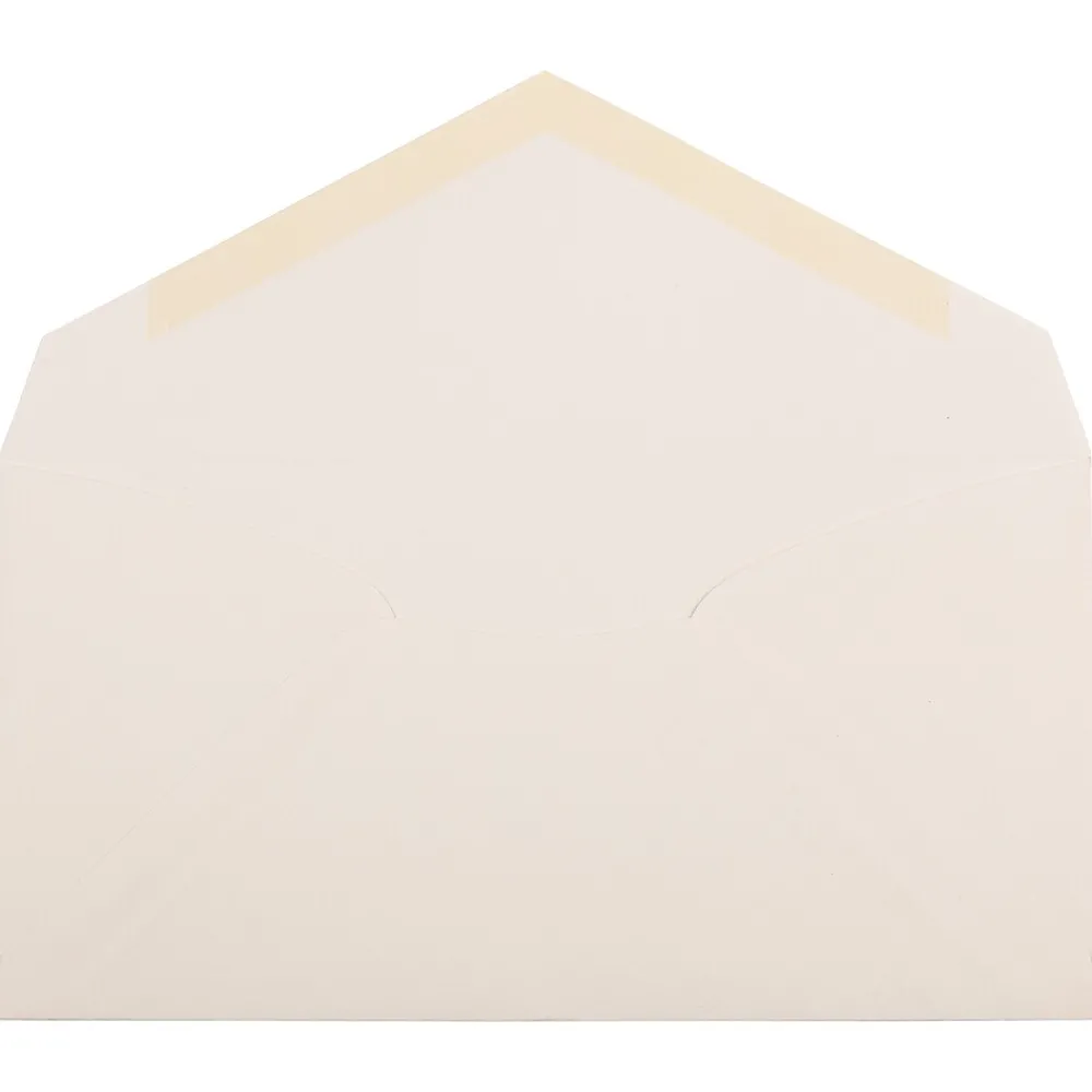 Discount JAM Paper Monarch Open End #7 Invitation Envelope, 3 7/8" x 7 1/2", Natural White, 50/Pack (3197090I)