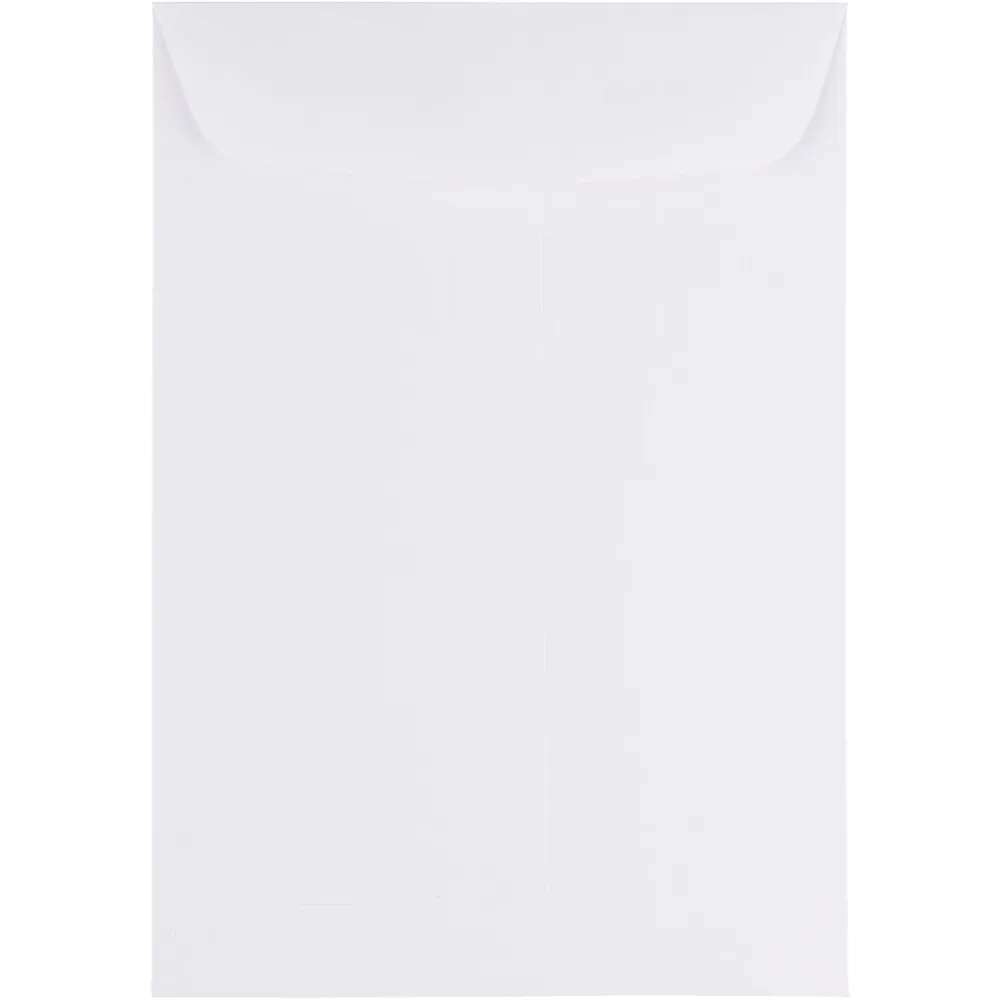 New JAM Paper Open End Catalog Envelope, 7" x 10", White, 1000/Carton (01623194B)