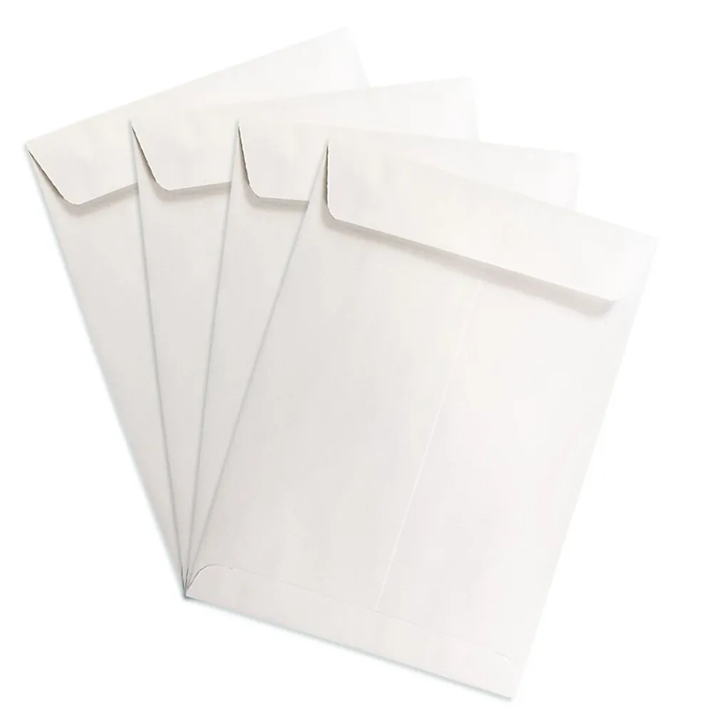 Online JAM Paper Open End Catalog Envelope, 7 1/2" x 10 1/2", White, 1000/Carton (4120B)