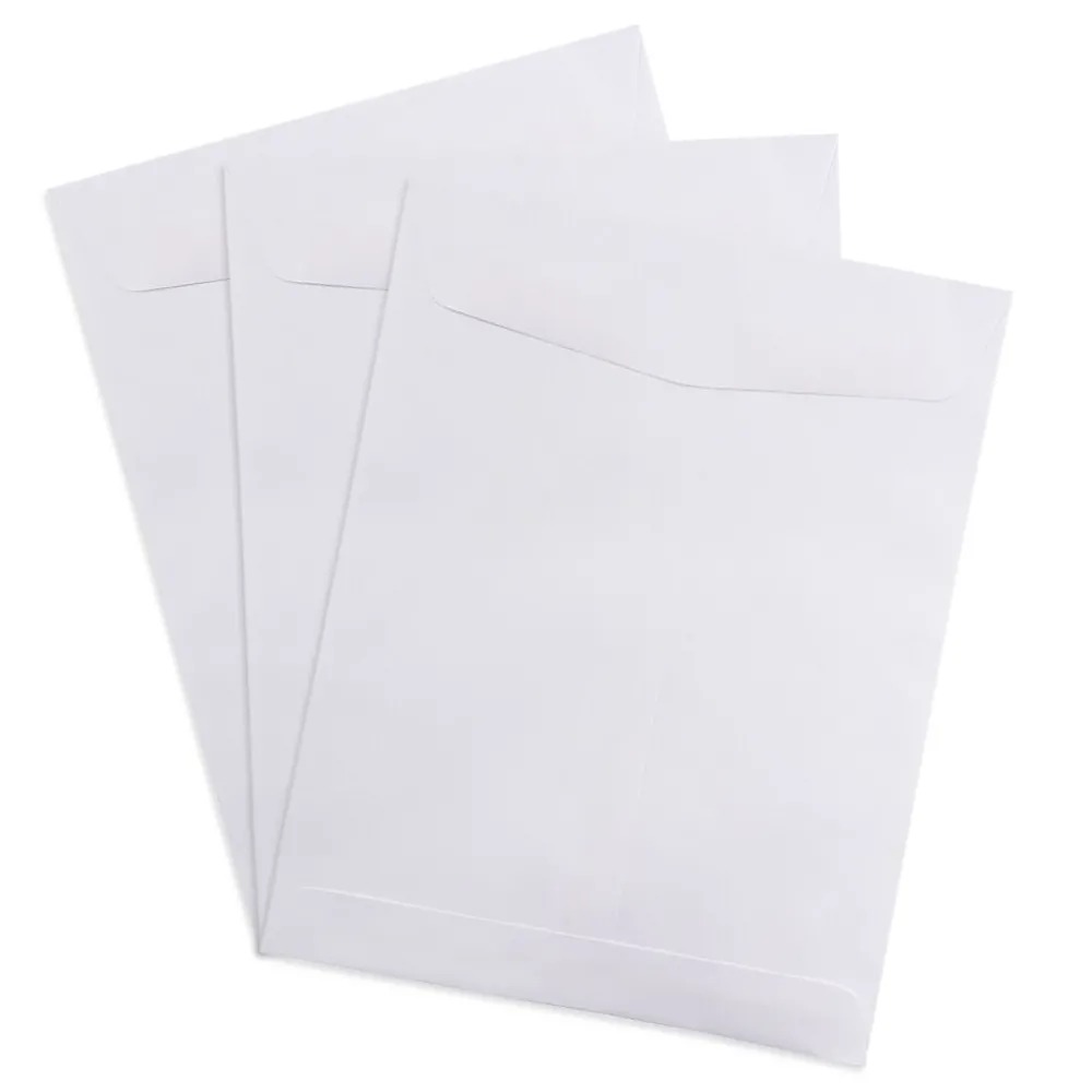 Sale JAM Paper Open End Catalog Envelope, 8 3/4" x 11 1/4", White, 1000/Carton (4126B)