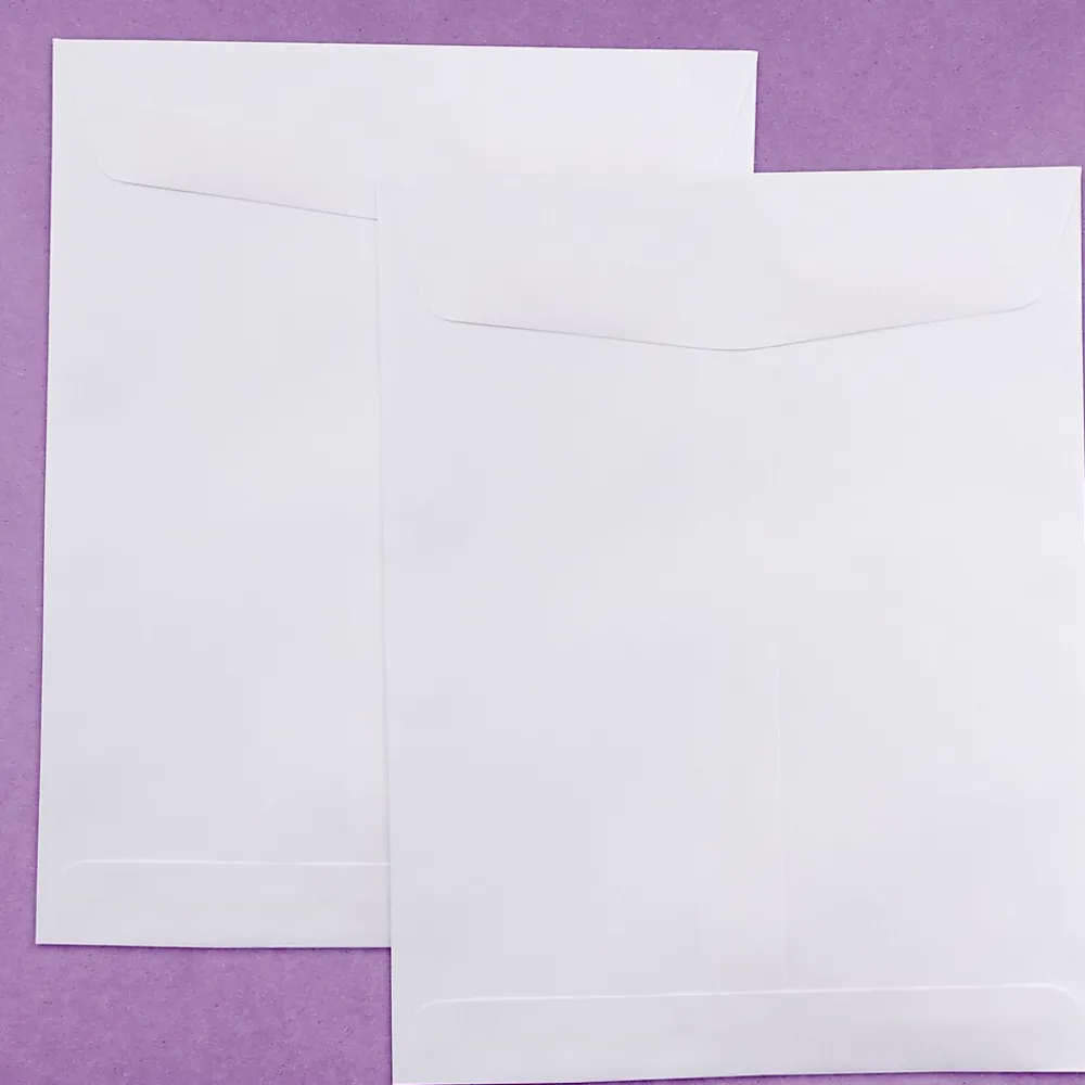 Sale JAM Paper Open End Catalog Envelope, 8 3/4" x 11 1/4", White, 1000/Carton (4126B)
