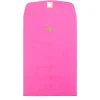 JAM Paper Open End Clasp #1 Catalog Envelope, 6" x 9", Fuchsia Pink, 100/Box (900909024)