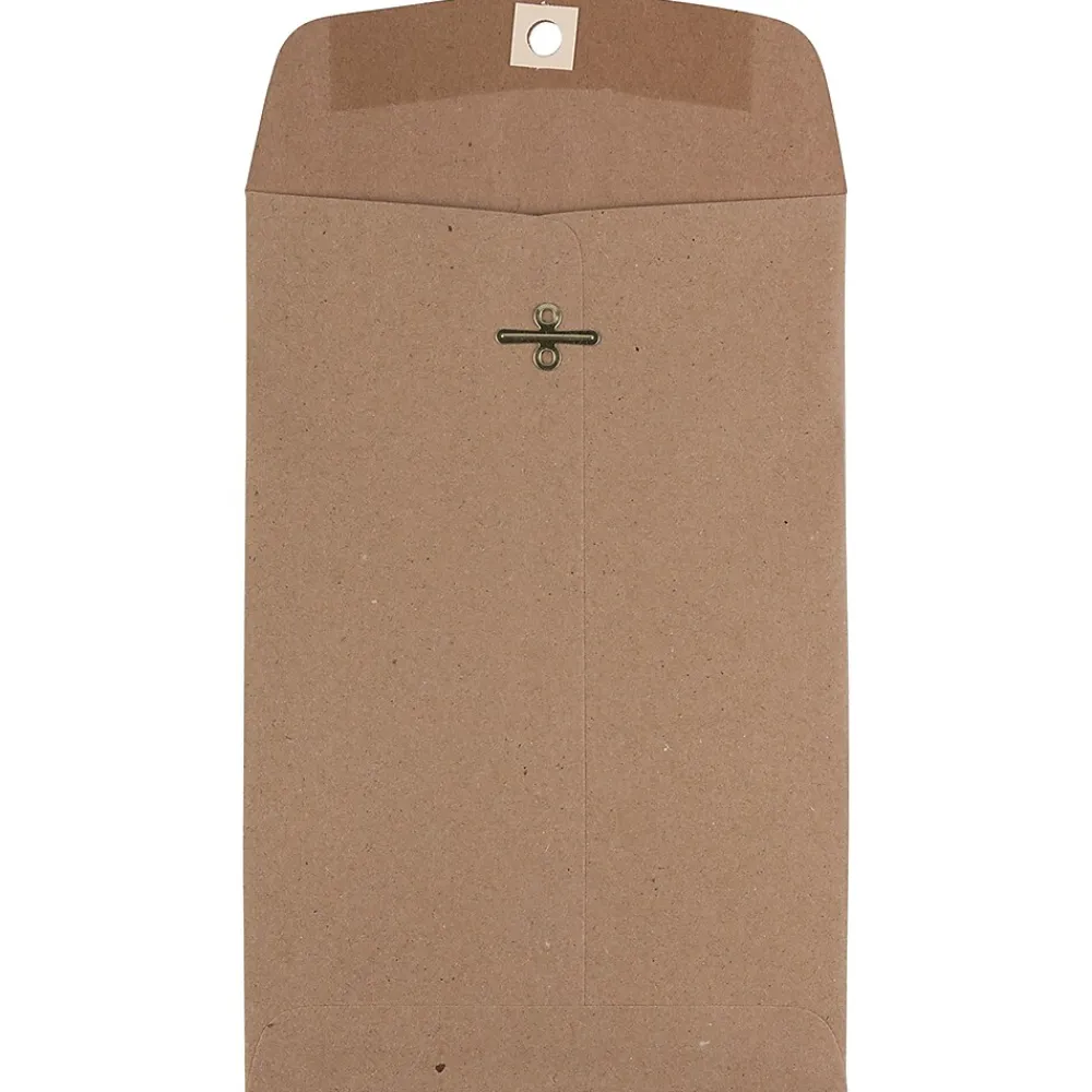 Hot JAM Paper Open End Kraft Catalog Envelopes, 6" x 9", Brown, 50/Pack (31287518fi)