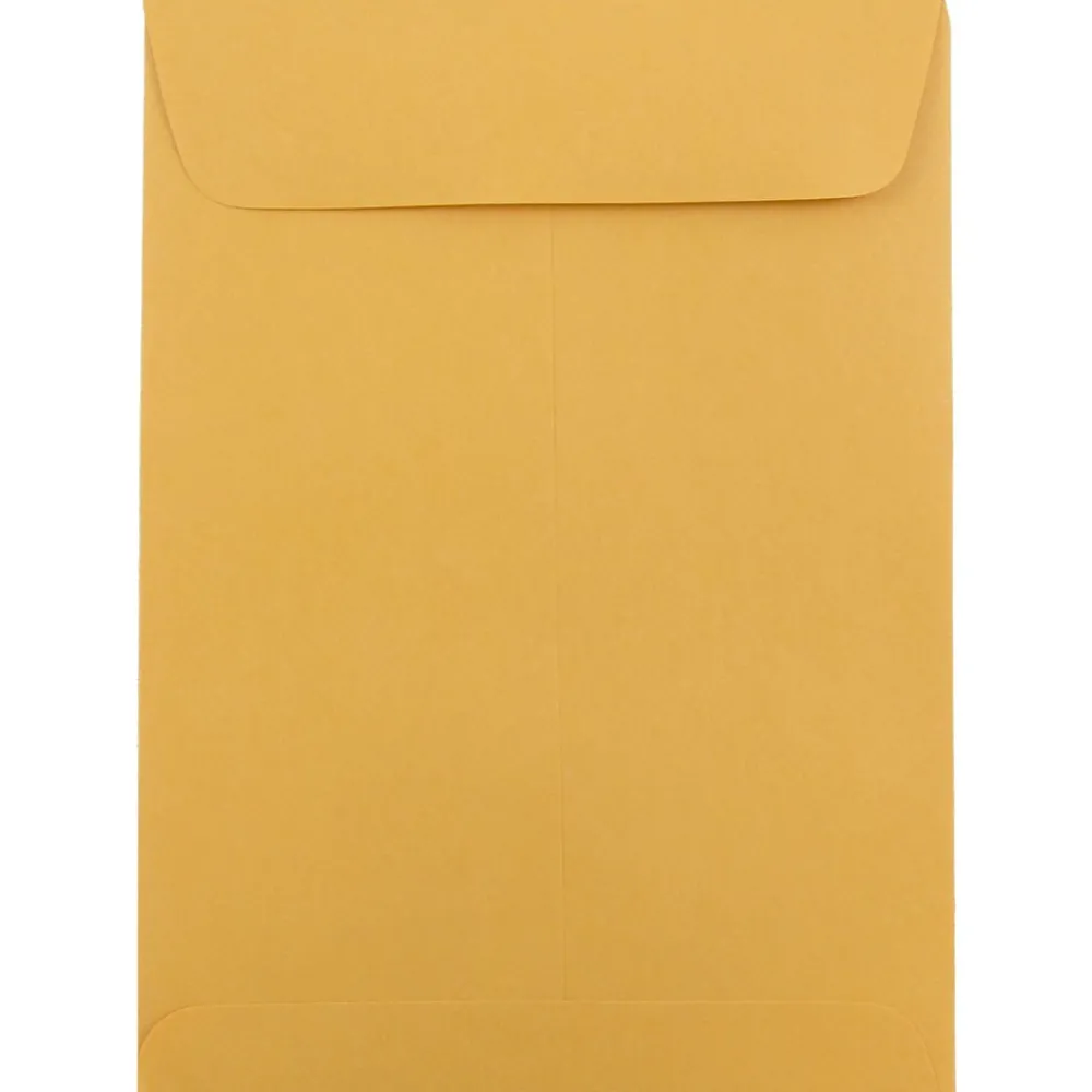 New JAM Paper Open End Kraft Catalog Envelope, 5 1/2" x 7 1/2", Brown, 25/Pack (4101)