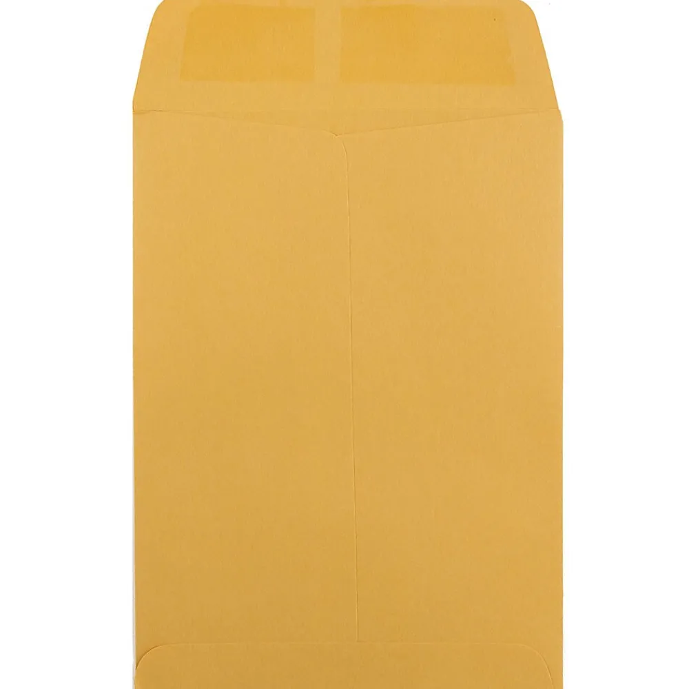 New JAM Paper Open End Kraft Catalog Envelope, 5 1/2" x 7 1/2", Brown, 25/Pack (4101)