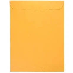 Sale JAM Paper Peel & Seal Kraft Open End #15 1/2 Catalog Envelope, 12