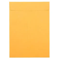 Hot JAM Paper Peel & Seal Kraft Open End Catalog Envelope, 6 1/2