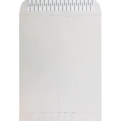 Clearance JAM Paper Peel & Seal Open End #13 Catalog Envelope, 10" x 13", Grey, 1000/Carton (12931116B)