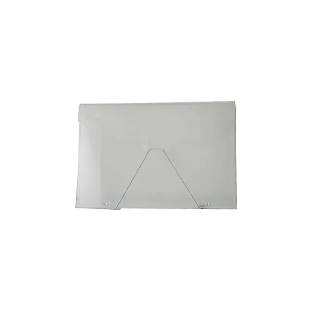 Plastic Portfolio Case with Hook & Loop Closure, Clear (2024 009)<JAM Paper Hot
