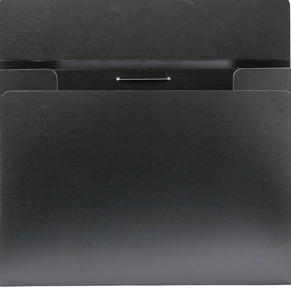 Plastic Portfolio Case with Elastic Closure, Black (6102 027)<JAM Paper Discount