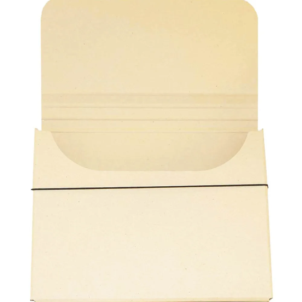 Portfolio Case with Elastic Closure, Natural Kraft (154528517)<JAM Paper Clearance