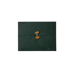 Portfolio Case with Drawstring Closure, Rainforest Forest Green (371678)<JAM Paper Outlet