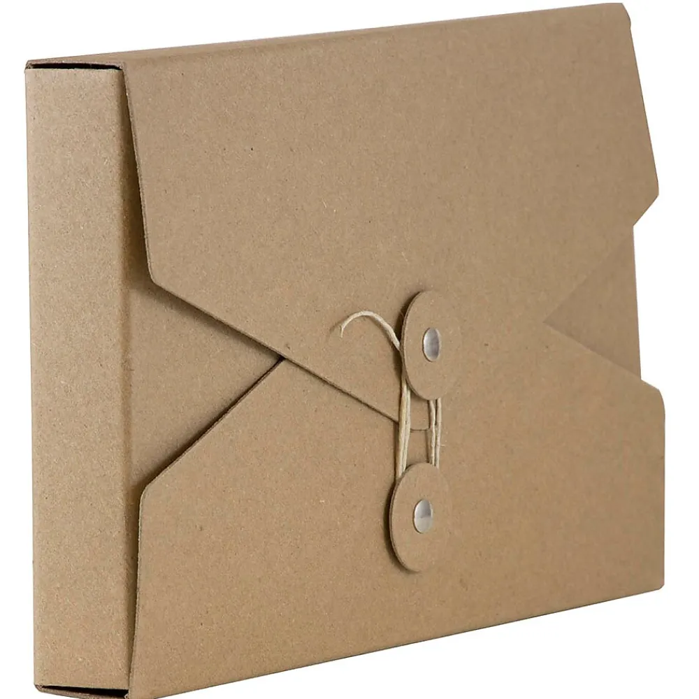 Portfolio Case with Drawstring Closure, Brown (3036KRAFT)<JAM Paper Clearance