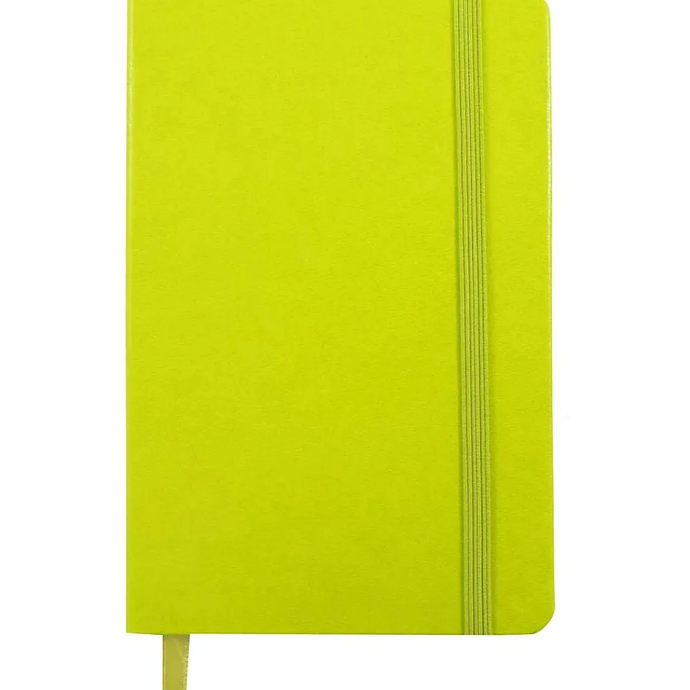Notebooks|JAM Paper Professional Notebooks, 5.8" x 8.3", Wide Ruled, 70 Sheets, Green (340528859)