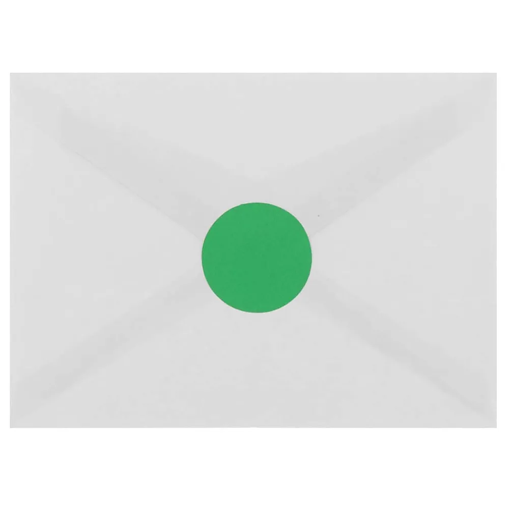 Best JAM Paper Round Label Sticker Seals, 1 2/3" Diameter, , 24 Labels/Sheet, 5 Sheets/Pack (147627041) Green