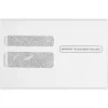 Best JAM Paper Security Tinted Booklet Envelope 5 3/4" x 9 1/4", White, 50/Pack (7485-W2-50)