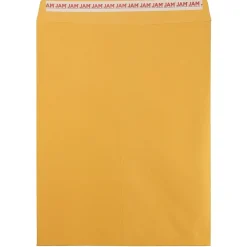 Discount JAM Paper Self Seal Catalog Envelope, 12" x 15 1/2", Brown Kraft, 100/Pack (13034236D)
