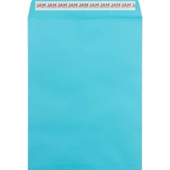 Outlet JAM Paper Self Seal Catalog Envelope, 9" x 12", Blue, 50/Pack (188047509I)
