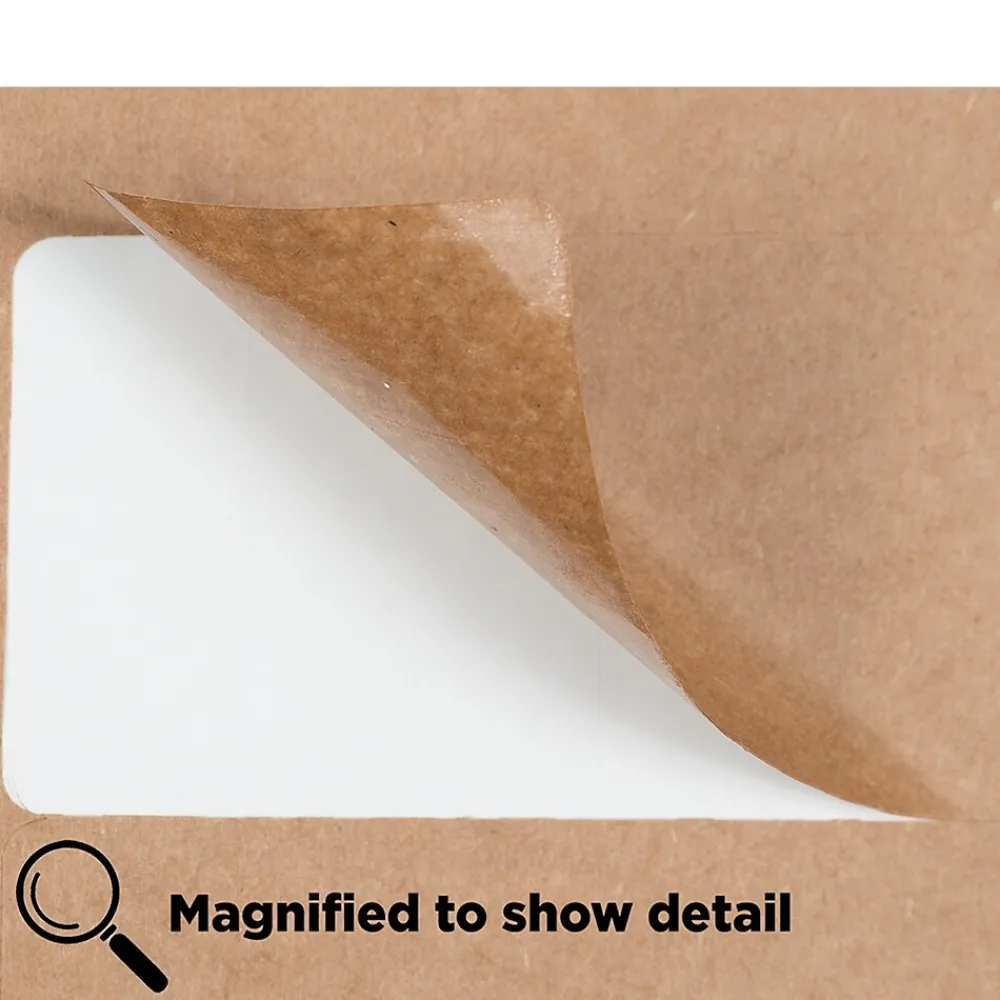Discount JAM Paper Shipping Labels, 2" x 4", , 10 Labels/Sheet, 12 Sheets/Pack (4513703) Brown Kraft