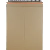 Clearance JAM Paper ® Stay-Flat Photo Mailer Envelopes, 11 x 13.5, Brown Kraft, Self-Adhesive Closure, Sold Individually (8866644)