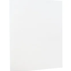Card Stock*JAM Paper Strathmore 88 lb. Cardstock Paper, 8.5" x 11", Bright White, 250 Sheets/Ream (301005B)