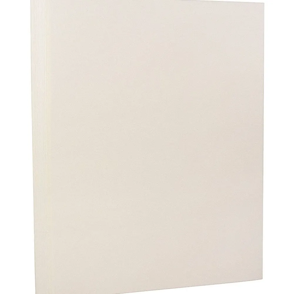 Resume Paper*JAM Paper Strathmore 24lb Paper, 8.5 x 11, Natural White Wove, 100 Sheets/Pack (300033)