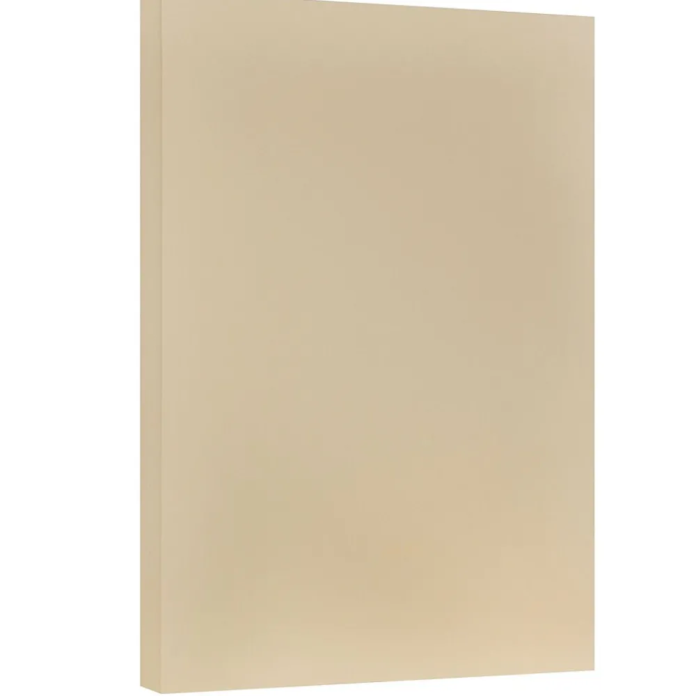 Card Stock*JAM Paper Vellum Bristol Cardstock Paper, 67 lbs., 11" x 17", Tan, 50 Sheets/Pack (16932840)