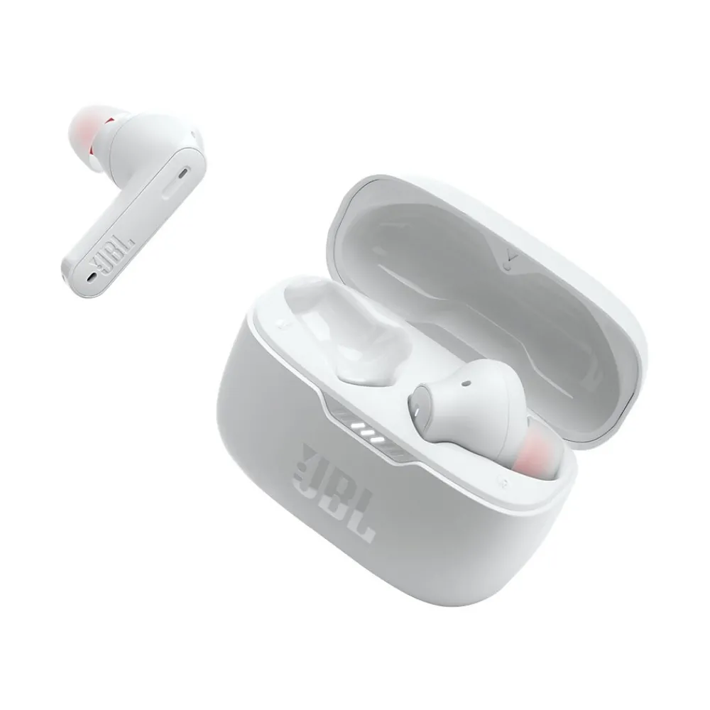 TUNE 230NC TWS Wireless Active Noise Canceling Earbuds Headphones, Bluetooth, White (T230NCTWSWAM)<JBL