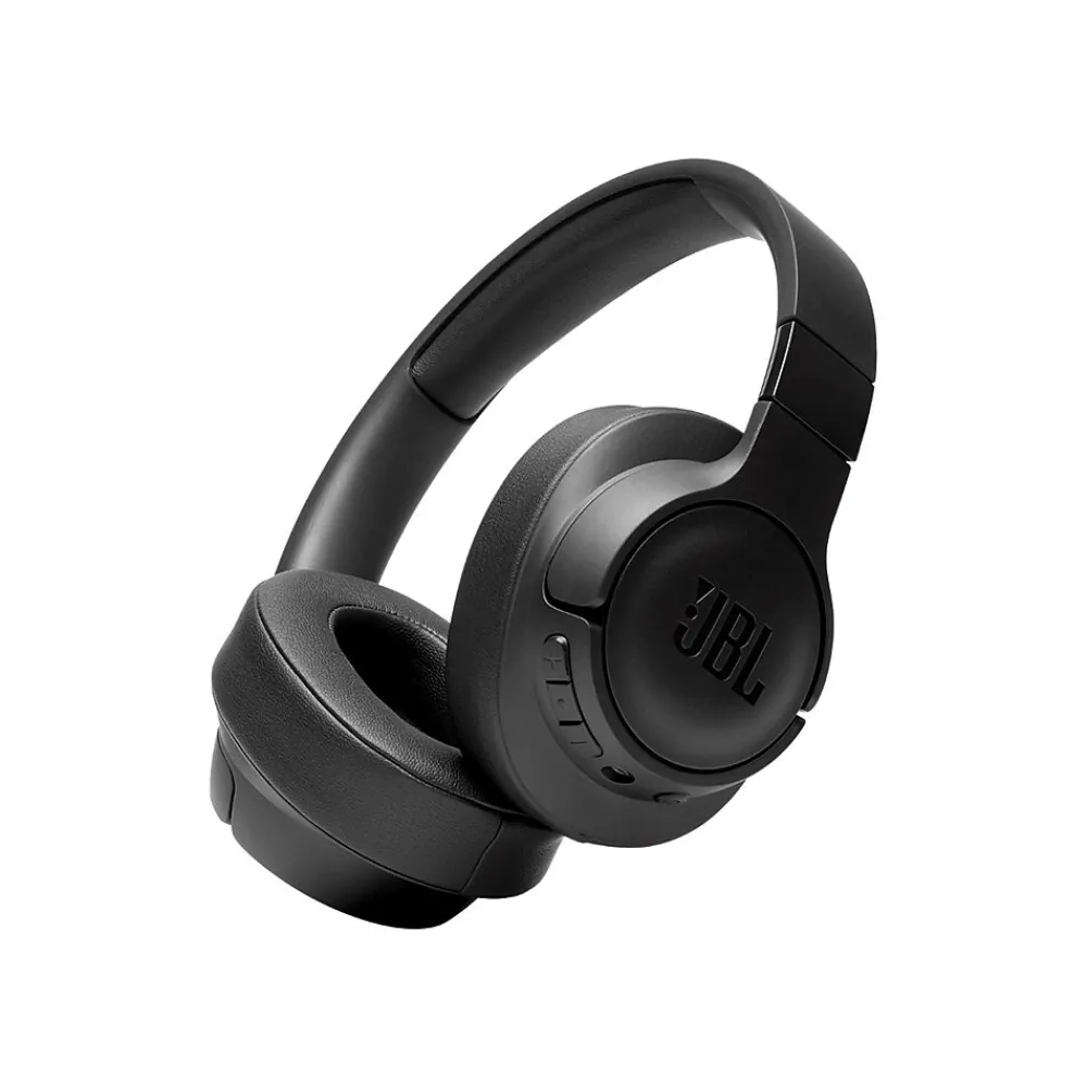 TUNE Wireless On-Ear Headphones, Bluetooth, Black (T710BTBLKAM)<JBL New