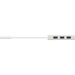 j5create 3-Port USB-C Hub, Silver (JCH347)