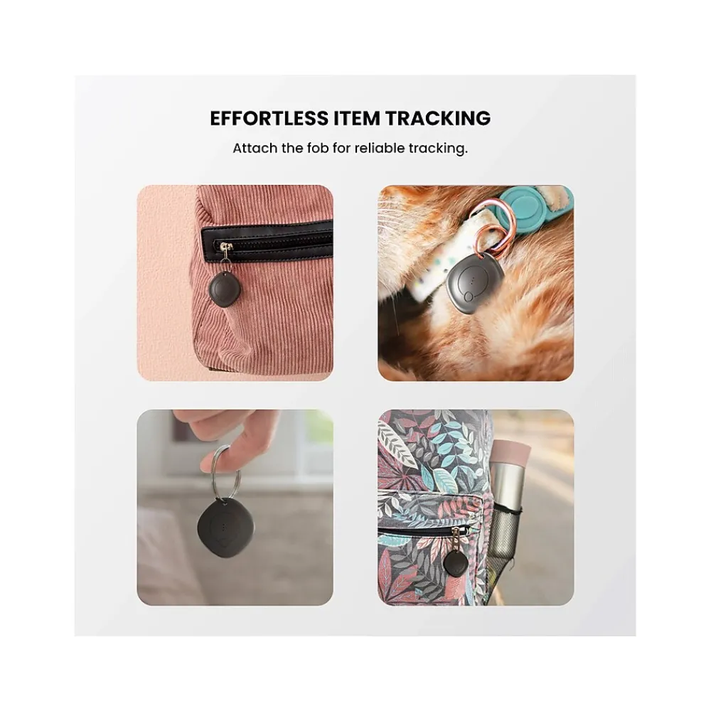 LOC8 Bluetooth Tracker, Black (JSTTBK)<JOURNEY