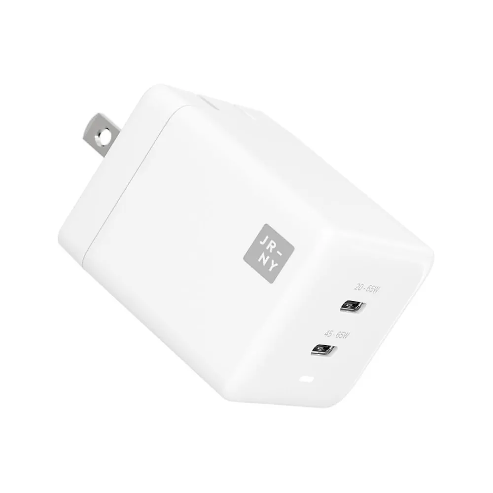 USB Type-C Dual Wall Charger, White (JWCG265WH)<JOURNEY Outlet