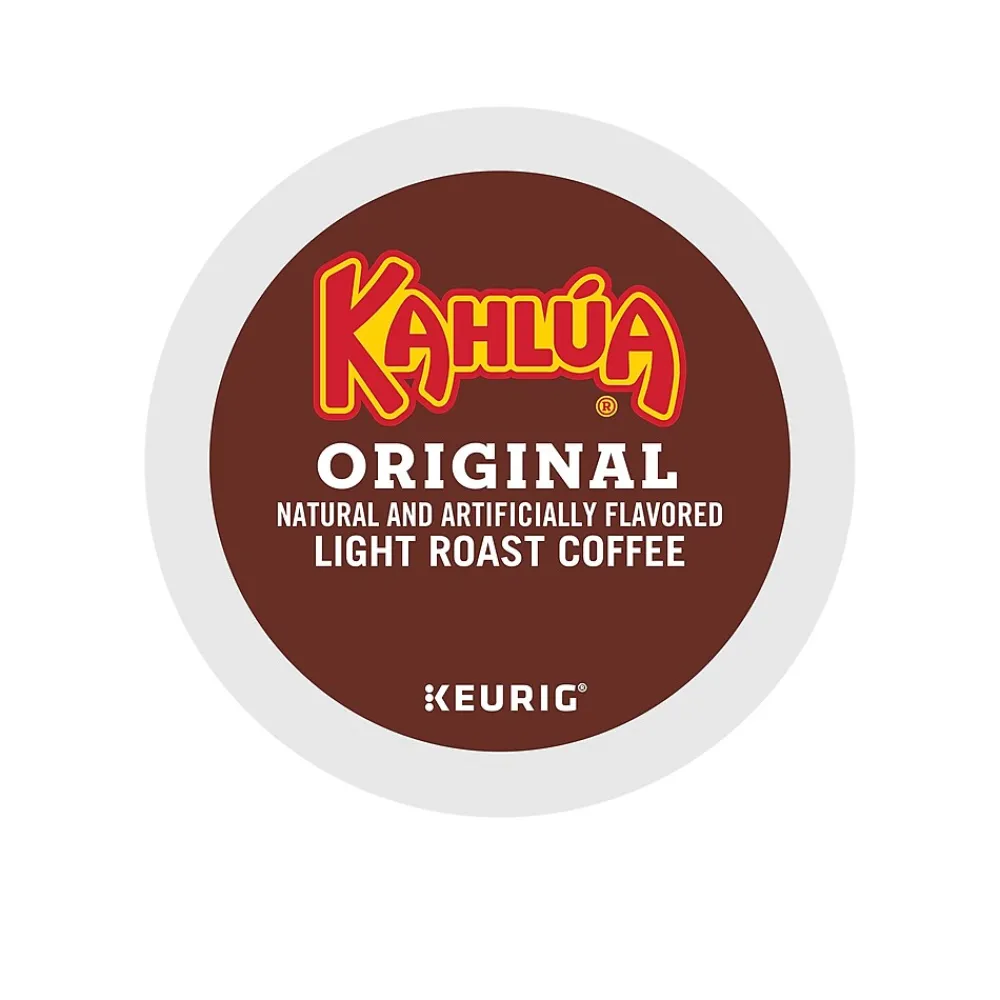 Kahlua Original Coffee, Keurig K-Cup Pod, Light Roast, 96/Carton (PB4141CT)