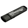 Kanguru Defender Elite300 128GB USB 3.2 Flash Drive, Black (KDFE300-128G)