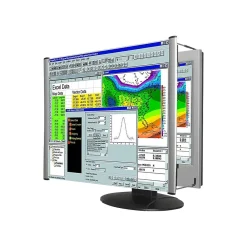 LCD Monitor Magnifier Filter for 19" Monitors, 5:4, Silver (KTKMAG19L)<Kantek New